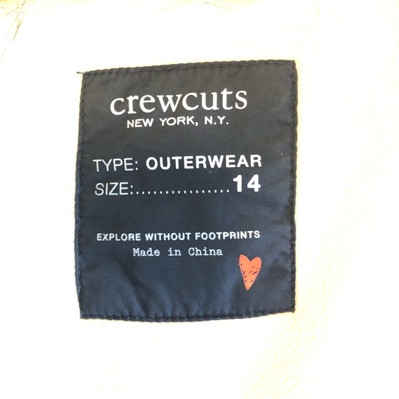 J.CREW DOUBLE PUFFER COATS (Navy 14Years) - Picture 3 of 7